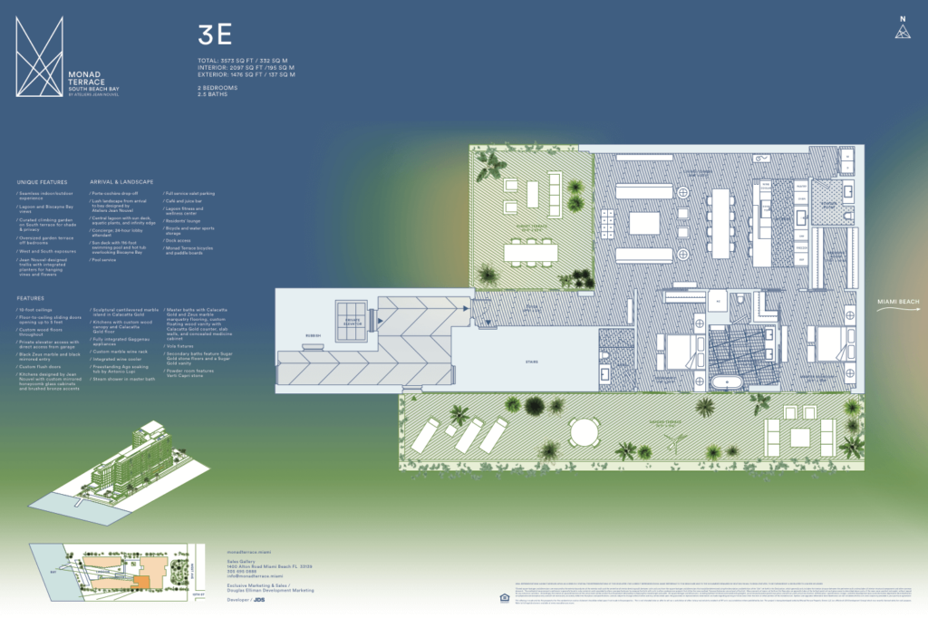 Floorplan 3E - Monad Terrace