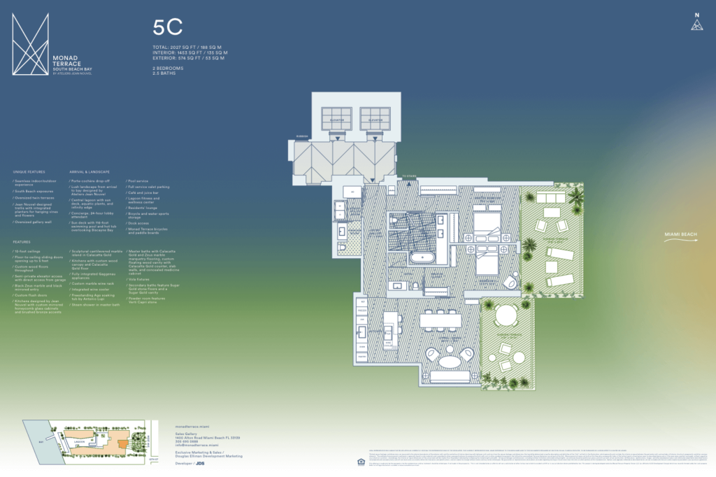 Floorplan 5C - Monad Terrace