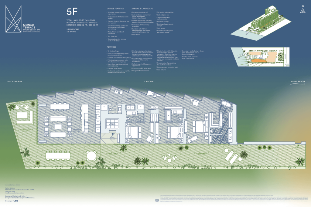 Floorplan 5F - Monad Terrace