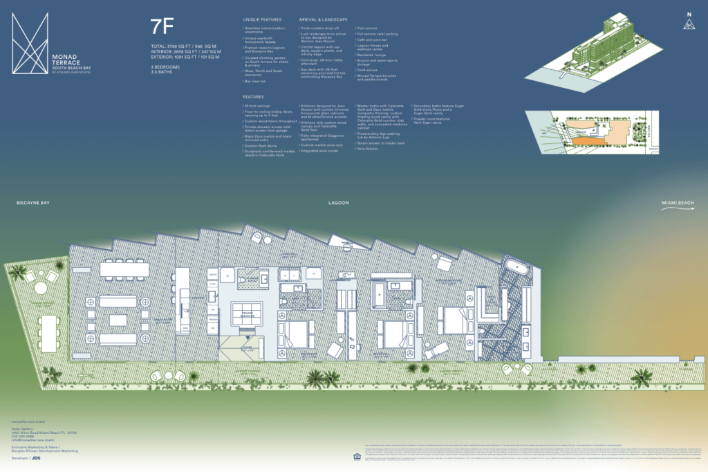 Floorplan 7F - Monad Terrace